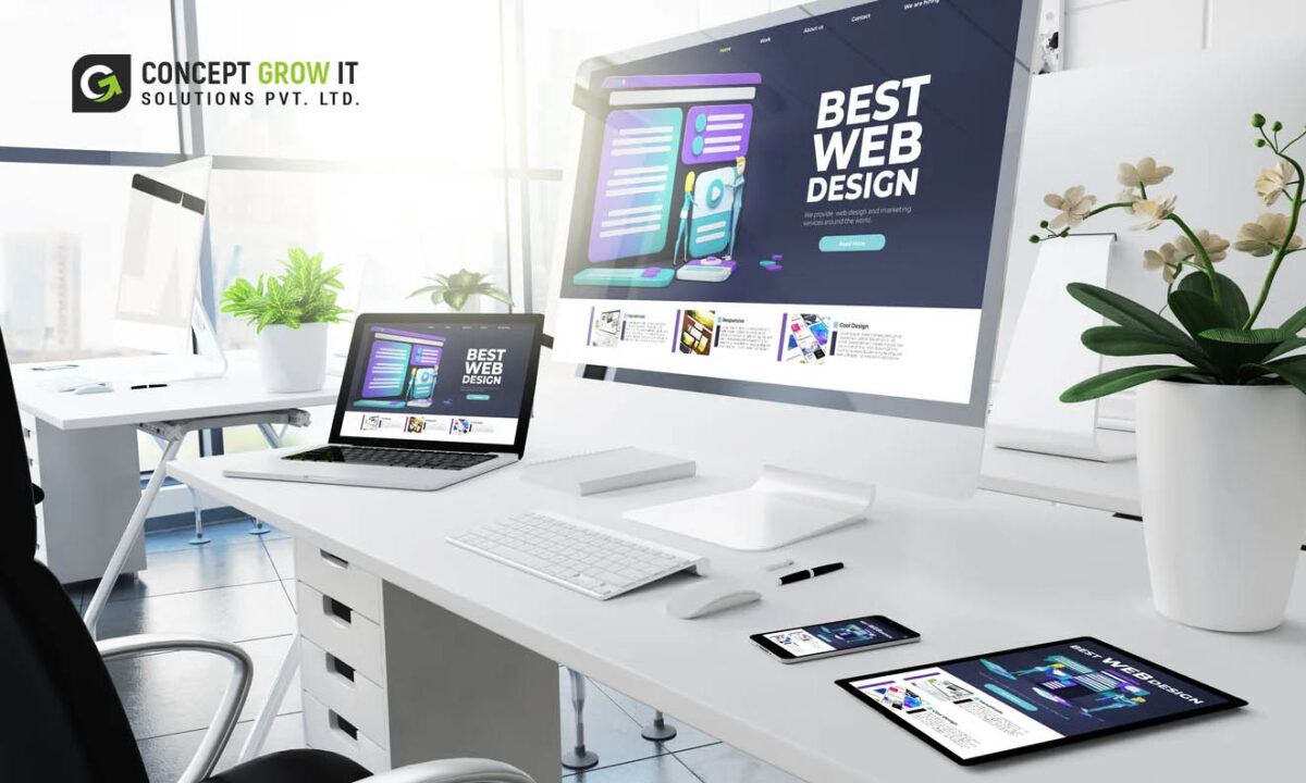 Elevate your business with affordable custom website design by concept