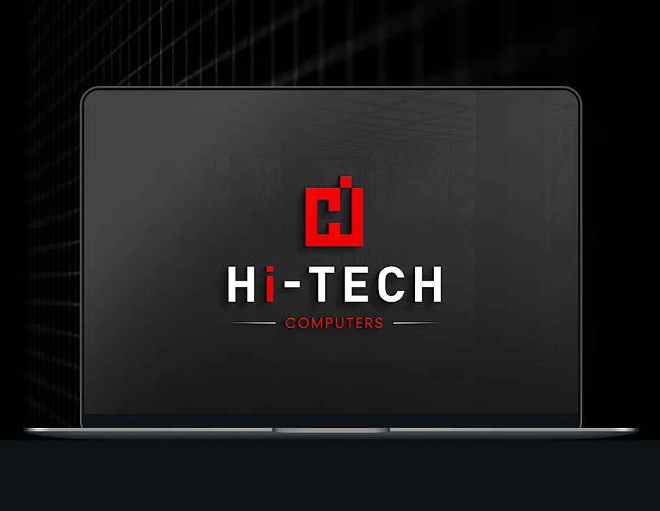 Hi-Tech Computer Custom Logo Design