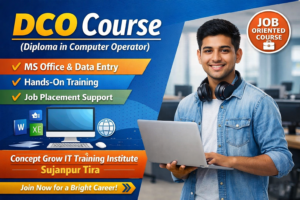 DCO Course in Sujanpur Tira Concept Grow IT Training Institute
