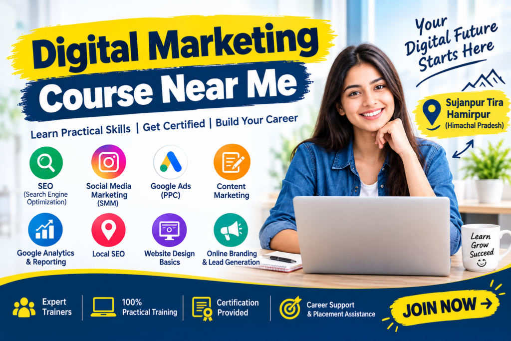Digital Marketing Course Near You